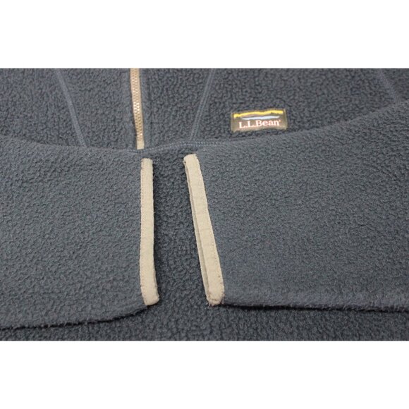L.L.Bean Katahdin Fleece Pullover Men’s Size Large Mock Neck 1/2 Zip Fitted - Picture 10 of 11